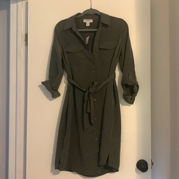 Motherhood Maternity Dresses & Skirts - Army Green Maternity Dress